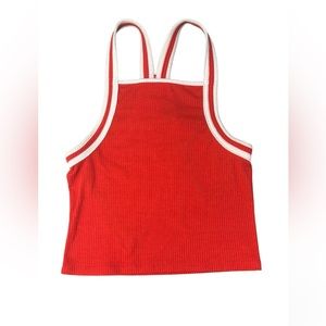 Red Halter Top